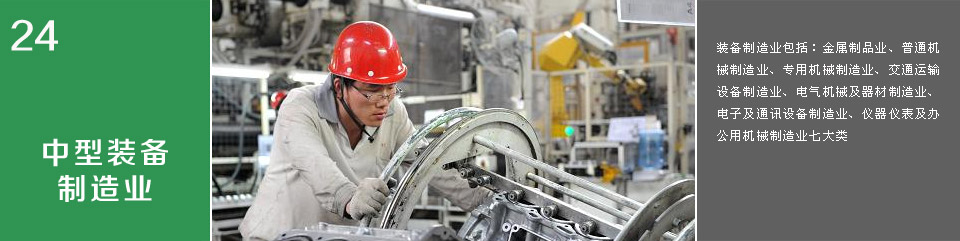  中型裝備制造業(yè)