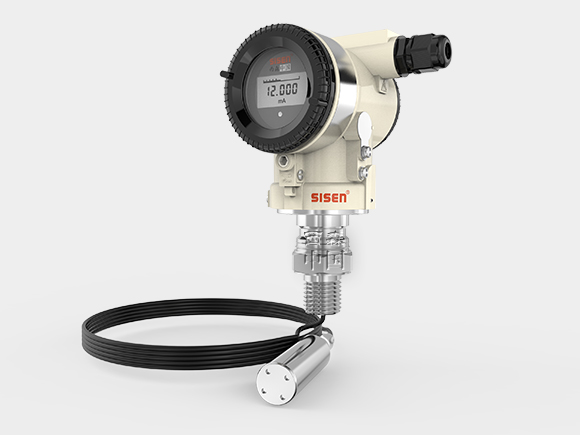 單晶硅投入式液位變送器底部圖