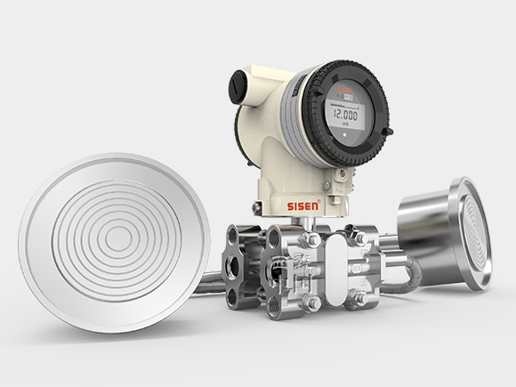 單晶硅衛生型差壓變送器底部圖