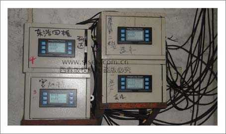 安裝現場一(中文型流量積算儀)