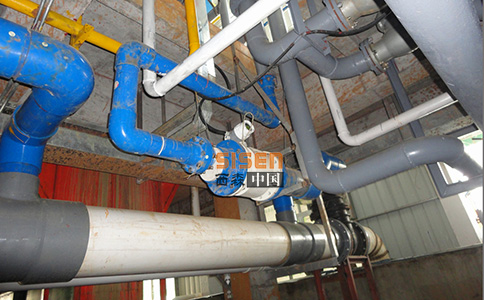 西森污水電磁流量計在現場 西森污水電磁流量計在現場