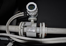 西森污水電磁流量計在淄博污水廠現場 西森污水電磁流量計在淄博污水廠現場