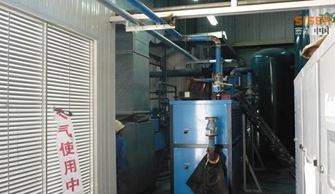 西森產品在壓縮空氣站現場